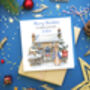 Peter Rabbit Christmas Cottage Card, thumbnail 1 of 3