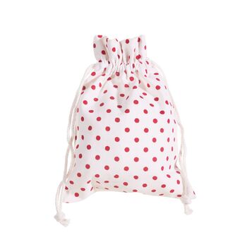 Spotty / Star Cotton Gift Wrap Bag, 2 of 4