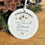 Personalised Ornament With Names For Newlyweds, thumbnail 6 of 7