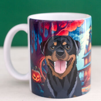 Haunted Mansion Dog Mug Personalised, 12 of 12