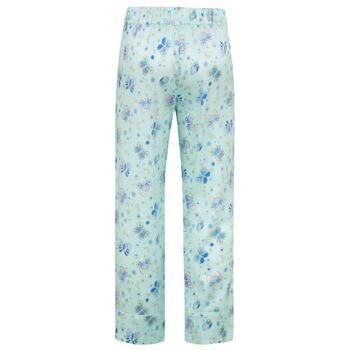 Glacier Butterfly Amelie Silk Children's Pyjama Set, 6 of 11