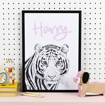 Personalised Tiger Print, 4 of 11