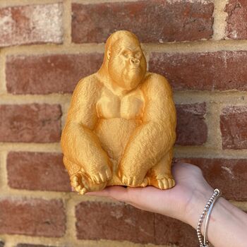 Gorilla Statue | Ornament Monkey | Home Decor | Statue, 3 of 4