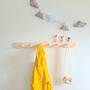 Wooden Coat Rack With Colorful Pegs, thumbnail 1 of 7