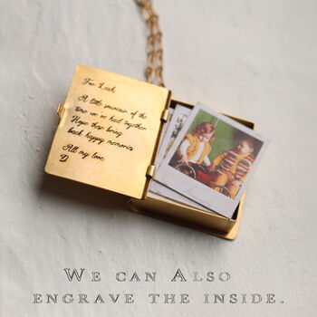 Personalised Photo Album Locket Necklace, 6 of 9