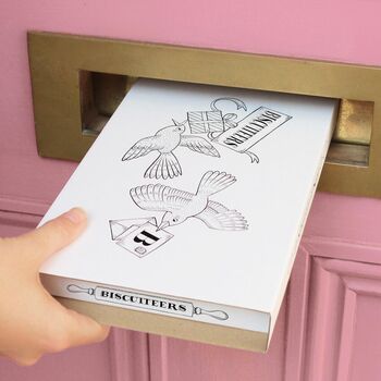 Hand Iced Little Miss Hug Letterbox Biscuits, 4 of 4