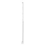 Black Steel Festoon Light Holder Pole Garden Stake 277cm, thumbnail 4 of 5