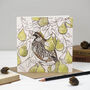 'Robins And Partridges' Mixed Pack Of 10 Cards, thumbnail 2 of 10