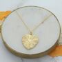 Large Personalised Radiating Heart Necklace, thumbnail 1 of 3