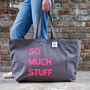 Custom Text Tote Bag. Any Text, thumbnail 7 of 10