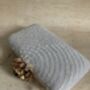 White Pearl Handcrafted Rectangular Clutch Bag, thumbnail 6 of 10