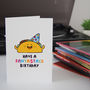 Taco Birthday Card, thumbnail 2 of 5