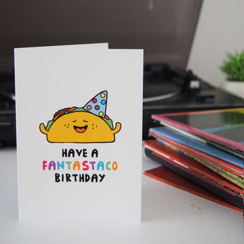 Taco Birthday Card, 2 of 5