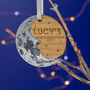 Baby's First Christmas Moon Tree Ornament, thumbnail 6 of 9