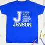 Childrens Personalised Name T Shirt, thumbnail 2 of 9