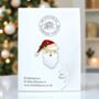 Santa Claus, Father Christmas Festive Enamel Pin Badge, thumbnail 1 of 8