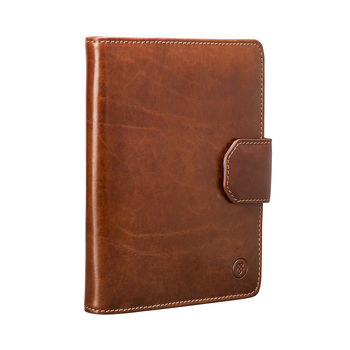 Personalised A5 Luxury Leather Notebook. 'The Mozzano', 5 of 10