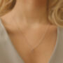 Dainty Silver Chain Necklace, thumbnail 2 of 4