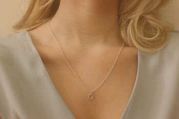 Dainty Silver Chain Necklace, 2 of 4