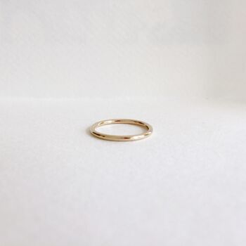 Recycled Gold Halo Ring, 4 of 4