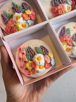 Personalised Thank You Teacher Wild Flower Biscuit Gift, 9 of 11