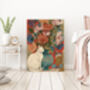 Cat And Vase Still Life Art Print, thumbnail 3 of 4