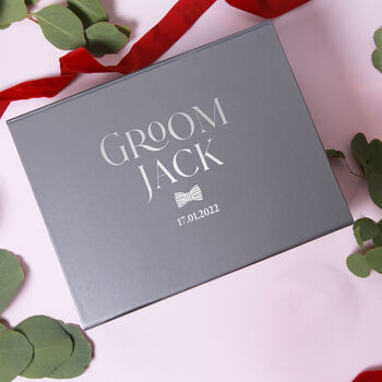 Personalised Groom Gift Box, 4 of 6