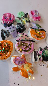 Paint Your Own Halloween Shape Mini Craft Kit, 7 of 8