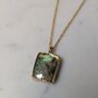 The Rectangle Labradorite Necklace, thumbnail 5 of 10