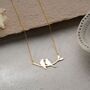 Lovebirds On Branch Necklace, thumbnail 1 of 11
