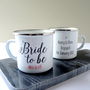 Bride And Groom To Be Pair Of Engagement Mugs, thumbnail 3 of 5