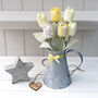 Handmade Cotton Anniversary Tulips With Engraved Tag, thumbnail 6 of 8