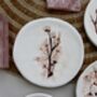 Cherry Blossom Imprinted Ceramic Bowls, thumbnail 2 of 8