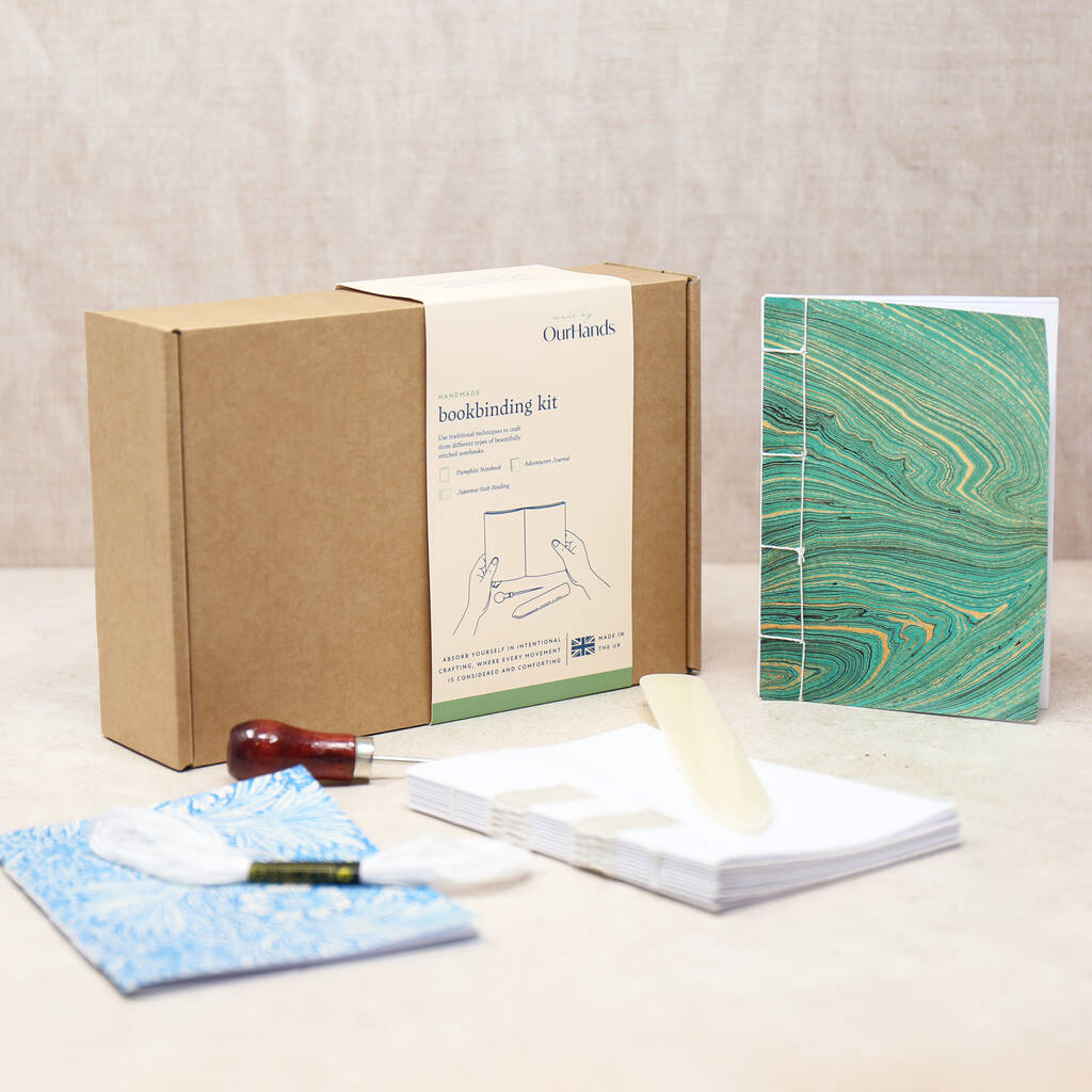 Make Your Own Notebook Bookbinding Kit, 1 of 4