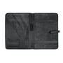 Personalised A4 Leather Document Holder In Black, thumbnail 5 of 8