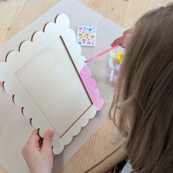 Father's Day Diy Decorate Your Own Photo Frame Kit, 6 of 6