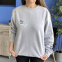 Be Kind Mental Health Awareness Pin Badge Sweatshirt, thumbnail 9 of 10