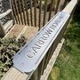 Carrow Road Metal Football Street Sign – Designed And Made In Britain, thumbnail 1 of 10