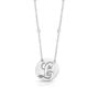 Personalised Initial Necklace On Rosary Chain, thumbnail 4 of 4