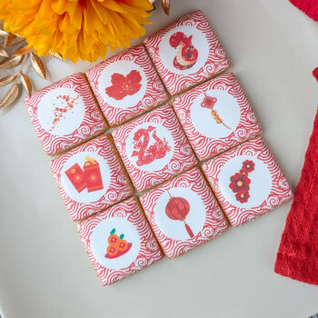 Year Of The Snake New Lunar Year Biscuits Gift Box, 10 of 12