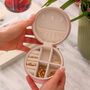 Personalised Initial Jewellery Box Travel Accessories, thumbnail 8 of 12