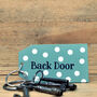 Frontdoor Backdoor Key Ring, thumbnail 1 of 2