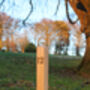 Solid Oak House Number Post, thumbnail 1 of 6