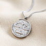 Personalised Stainless Steel Zodiac Pendant Necklace, thumbnail 10 of 12