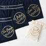 Groomsmen Name, Date And Title Wedding Boxer Briefs, thumbnail 2 of 9