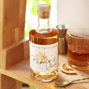 Personalised Birth Flower Whisky, 3 of 8