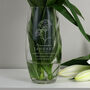 Birth Month Flower Vase Birthday Gift For Her, thumbnail 2 of 12
