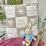 Personalised Natural Memory Cushion**, thumbnail 3 of 9