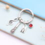 Personalised Microphone Keyring Singer Gift, thumbnail 2 of 10