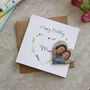 60th Birthday Personalised Photo Magnet Card, thumbnail 6 of 6